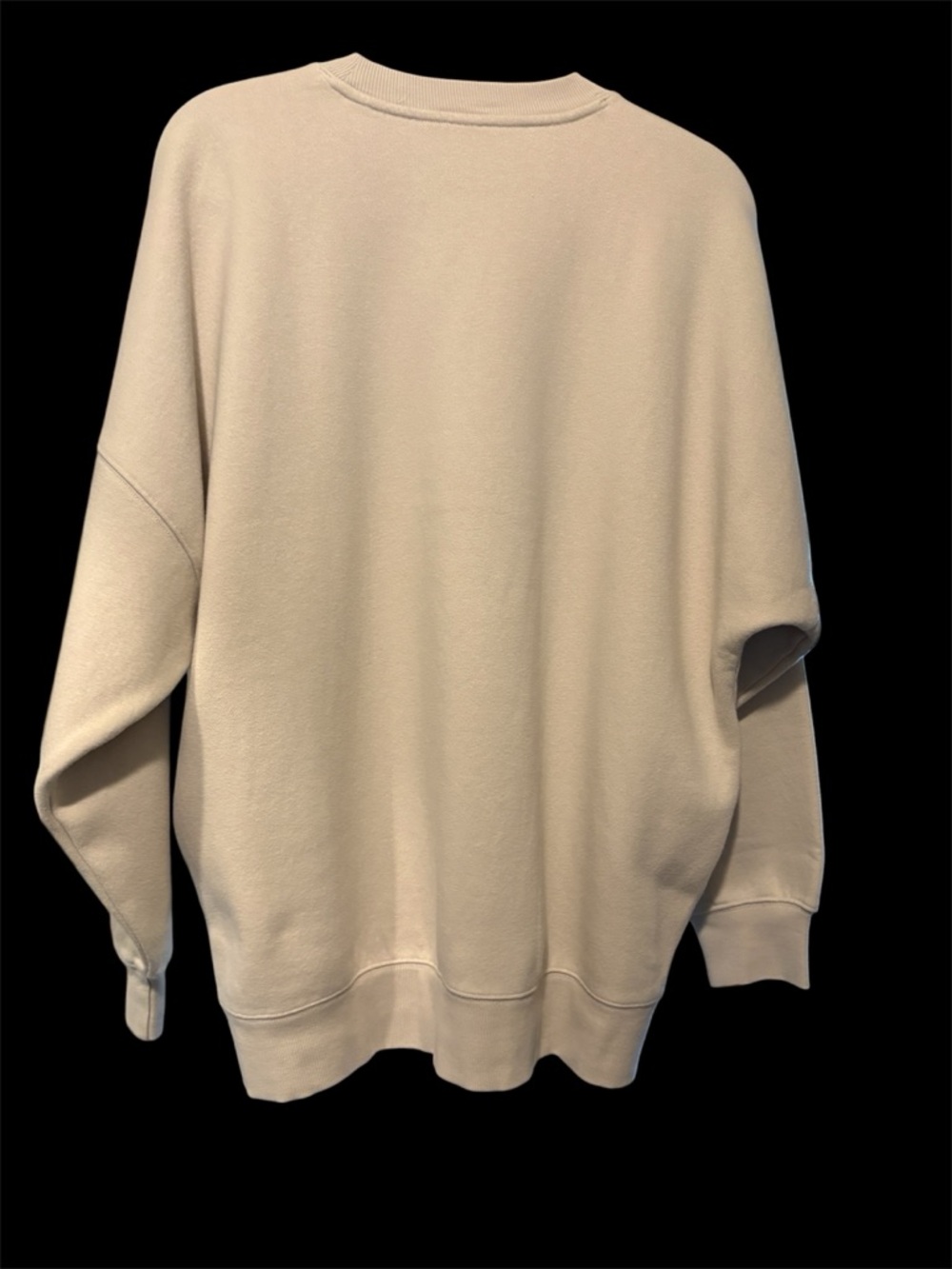 Tuff Athletics Women’s Beige Crewneck Sweatshirt - Picture 2 of 2